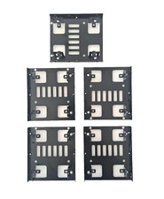 5x Set Tray Caddy 2,5" Festplatten Adapter Einbaurahmen auf 3,5" - 2x SSD
