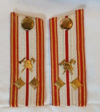 Schulterklappen, Feuerwehr