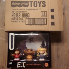 E.T. The Extra-Terrestrial , Fisher Price Little People Collector , neu + ovp