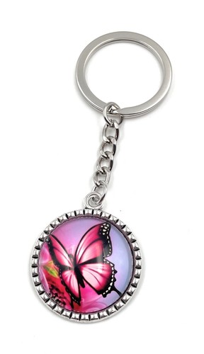 Butterfly red circle - red,