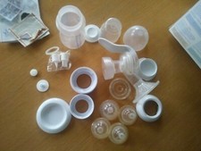 ISIS Milchpumpe Avent mit zusätzlichem Zubehör