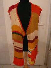 Hippie Weste Vintage Unikat Woodstock Handarbeit ReineWolle unisex