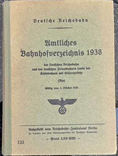 Amtliches bahnhofsverzeichnis - amtliches,