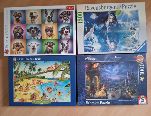 Ravensburger puzzle konvolut - puzzle,