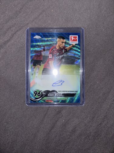 Bobby wood topps chrome - wood, |