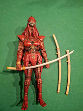 Roter Samurai 21cm hoch sehr