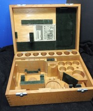 Carl Zeiss Jena Holzkiste Holzkasten für Zubehör für L + N Stative leer #B