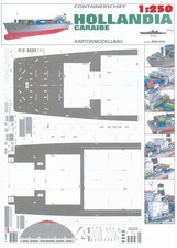 Kartonmodell Containerschiff