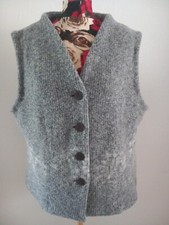 Consequent Weste grau meliert