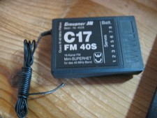 Empfänger Graupner C 17 - (40 Mhz) TOP