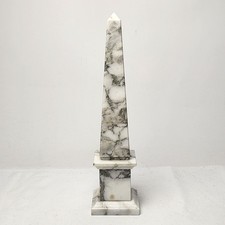 Marmor obelisk dekoobjekt - marmor,