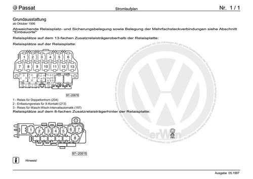 Passat stromlaufplan - vw,