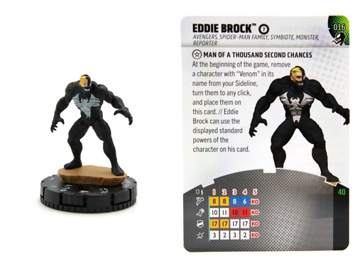 Heroclix 016 eddie brock - -, #016