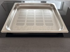 Dampfgar Behälter Groß Gelocht Edelstahl Silber NEU von Miele hergestellt. 