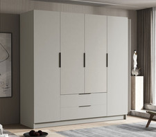 Kleiderschrank Lamellen I