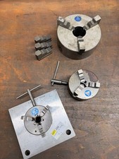 3x TOS 3-Backen-Drehfutter