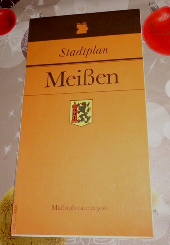 Ddr stadtplan meißen - ddr,