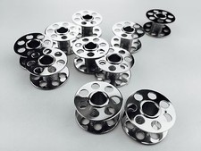 10 Metall Spulen für Bernina Nähmaschine CB Greifer Aktiva130, 140 Artista 170, 