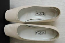 Sophie Sposa Damenschuhe Pumps - Gr. 39,5 - elfenbein seidig glänzend