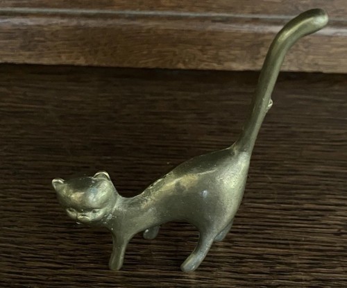 Vintage messing katze - vintage,