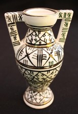 Keramikvase Keramik Vase Handarbeit Orient Tunesien  3