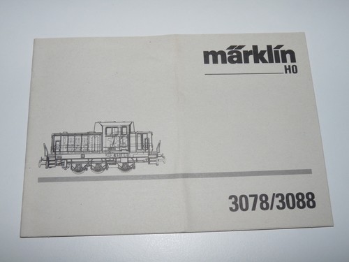 Märklin 3078 3088 - h0,