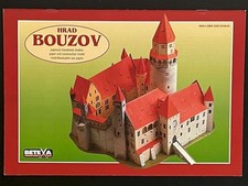 Modellbaubogen - HRAD BOUZOV - Burg Bouzov - von Betexa 1999