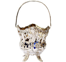 Jugendstil Silberkorb