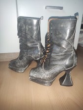 Damen Stiefeletten Gr.35 Underground Shoes Gothik