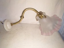 alte Wand Lampe, Messing +