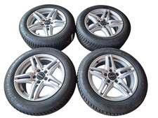 Borbet Audi A4 B8 8K B9 F4 Winter Felgen 205 60 16 Zoll Dunlop Winterreifen