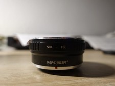 Nikon F auf Fuji X Objektivbajonett Adapter K&F Concept