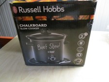 RUSSELL HOBBS Schongarer Slow Cooker Chalkboard 24180-56 3,5L 200W schwarz