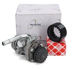 TRUCKTEC Servopumpe Hydraulikpumpe + Kupplungsmuffe für VW T5 TOUAREG 2.5 TDI