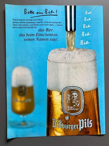 Bitte ein bit bitburger - ein, bier