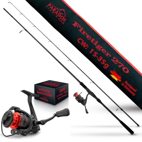 Paradox fishing spinnrute mit - paradox,