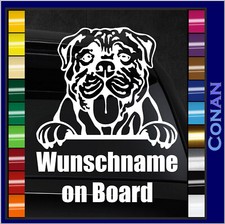 Mastiff Auto Aufkleber mit