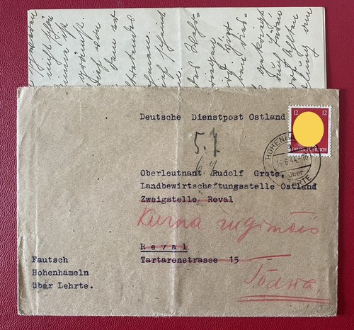 Brief deutsche dienstpost - brief,