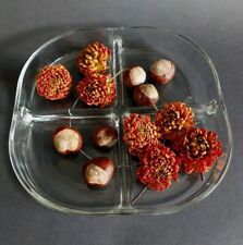 Fidenza Vetraria Knabberschale Servierteller 70er Joe Colombo Siebziger