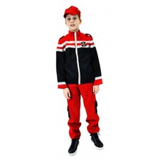 Feuerwehrmann kostüm - feuerwehrmann, f
