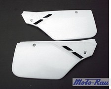 MALAGUTI RCX 10 Kindermotorrad Seitendeckel  re / li  weiß  Cover Coperchio