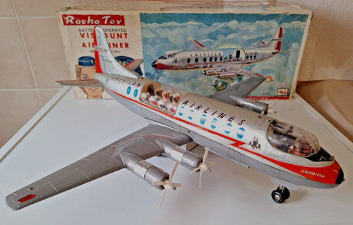 Seltenes rosko toy - toy, flugzeug