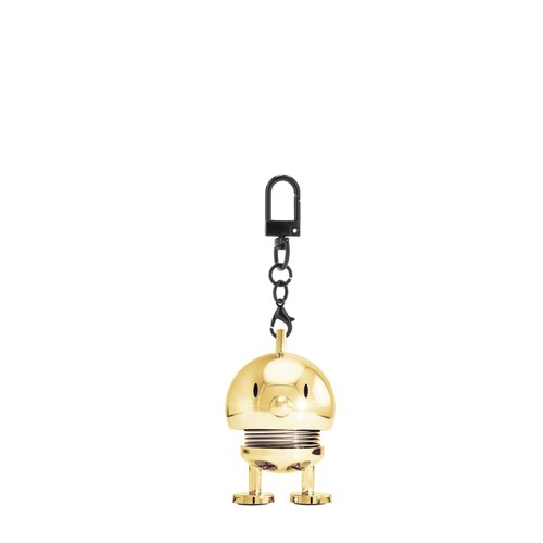 Hoptimist bag charm gold - -,