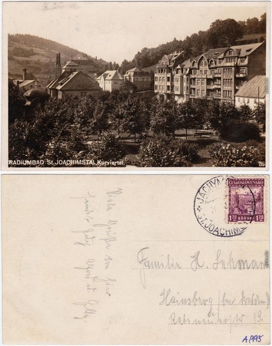 Sankt joachimsthal jáchymov - joachimsthal,