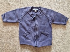 Baby Strickjacke blau vertbaudet 60 cm, 3 Monate, Gr. 56, Erstlingsausstattung