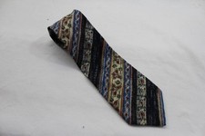 Frederic Krawatte Blau Rot Beige Individualisiert Sehr gut #KR5399