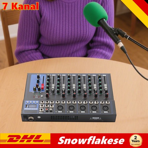 Kanal audio mischpult - 7,