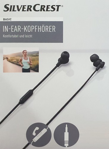 Silvercrest ear kopfhörer - silvercrest, in-ear-kopfhörer