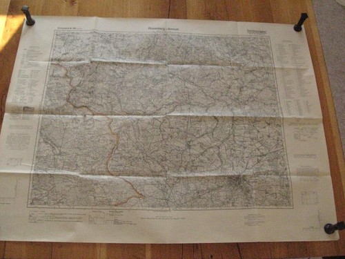 Alte landkarte großblatt - landkarte,