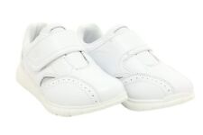 Chung Shi Dux Comfort Schuhe Modell Monaco Leder Klettverschluss Weiß Größe 36